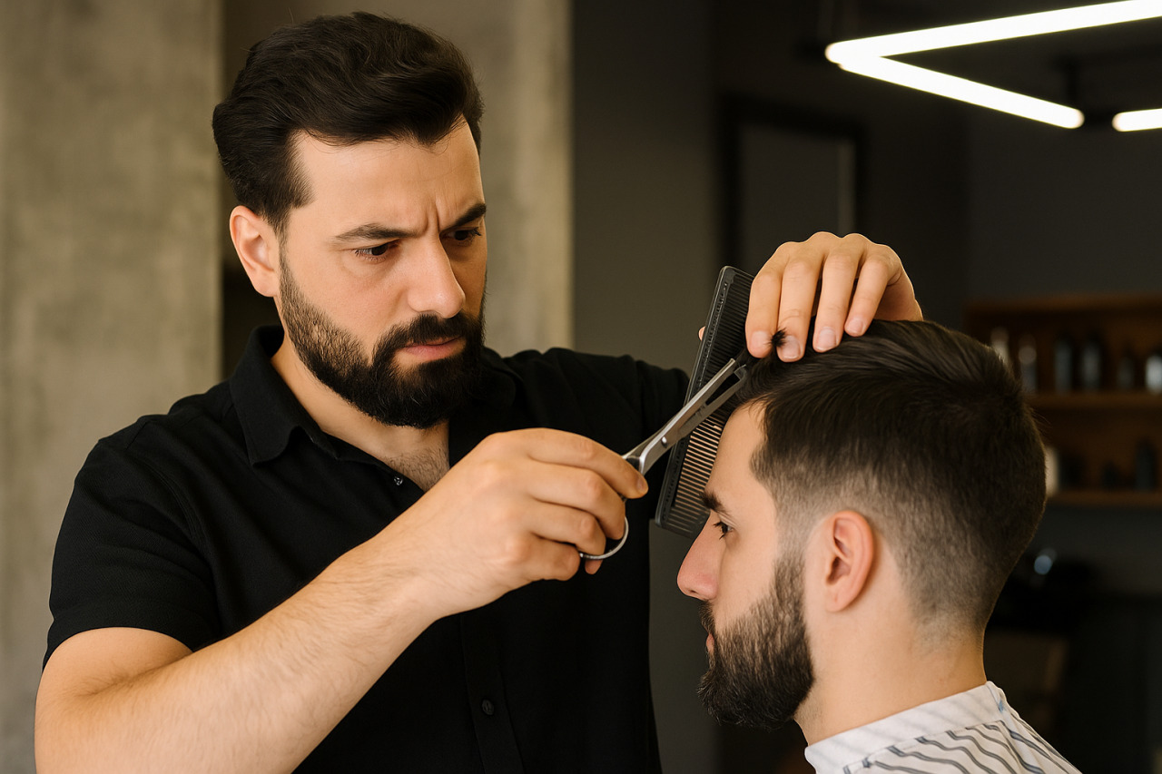 Anatomik Saç Kesen Erkek Kuaförü Bülent Savaş ile Gerçek Şekillendirme Sanatı